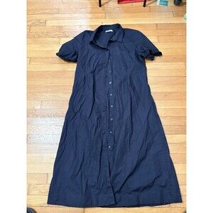 Habitual Size XL Shirt Dress Black